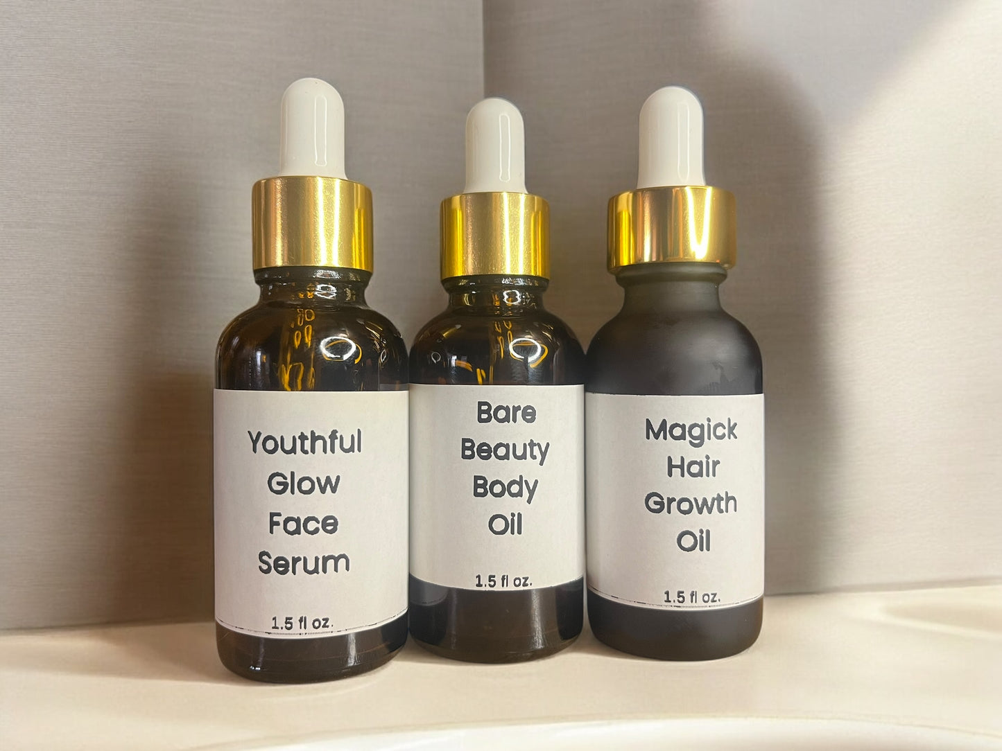 Hair, Body, & Face Oil Set