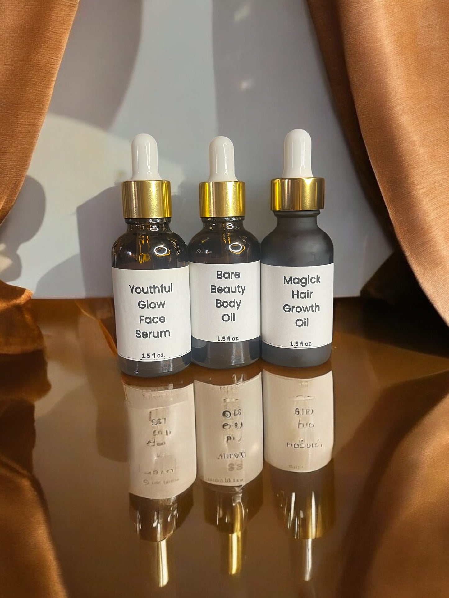 Hair, Body, & Face Oil Set